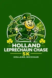 Holland Leprechaun Chase 5k Presented by Haworth logo