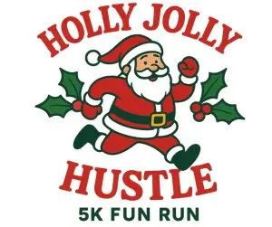 Holly Jolly Hustle 5K logo