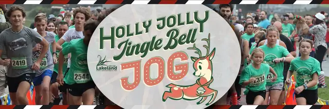 Holly Jolly Jingle Bell Jog 5k logo