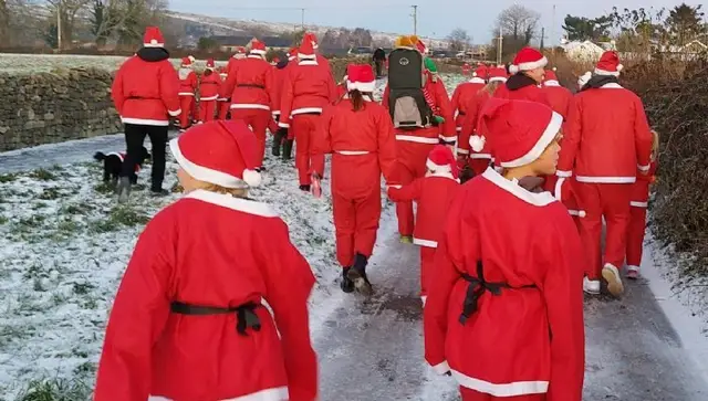 Holme Santa Dash 2026 logo
