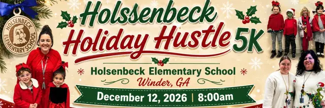 Holsenbeck Holiday Hustle 5K logo