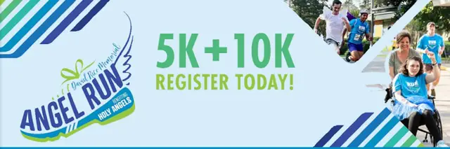 Holy Angels 2026 David Rice Memorial Angel Run & Walk 5K & 10K logo