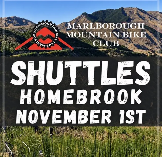 HOMEBROOK SHUTTLE DAY - 1st NOV logo