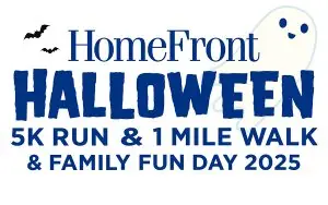 HomeFront's HALLOWEEN 5K Run & 1 Mile Walk logo