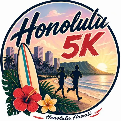 HONOLULU 5K logo
