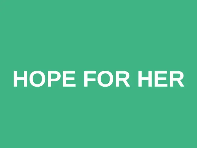 Hope for Her logo