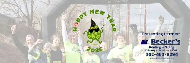 Hoppy New Year 5K logo