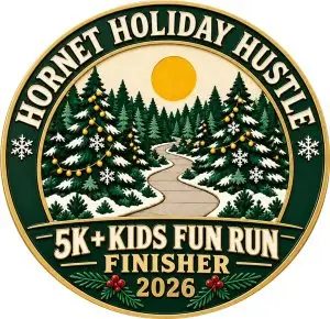 Hornet Holiday Hustle logo