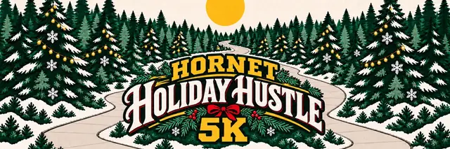 Hornet Holiday Hustle logo