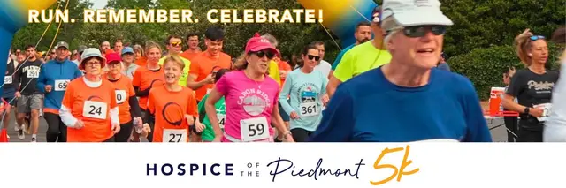 Hospice of the Piedmont 5K Run/Walk logo