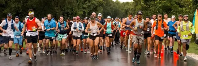 Hot August Night Trail Race logo