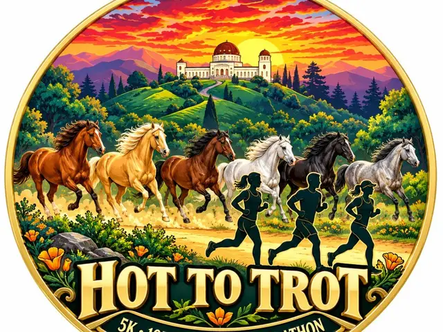 Hot to Trot 5K, 10K, 15K, Half Marathon 2027 logo