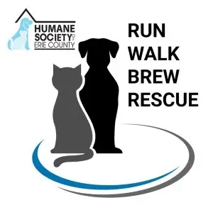 Humane Society of Erie County 5K Run/Walk: Run, Walk, Brew, Rescue logo