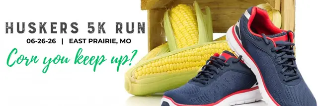Huskers 5K - East Prairie, Mo. logo