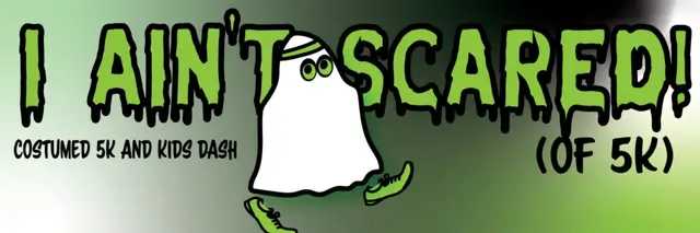I Ain't Scared (of 5k) logo