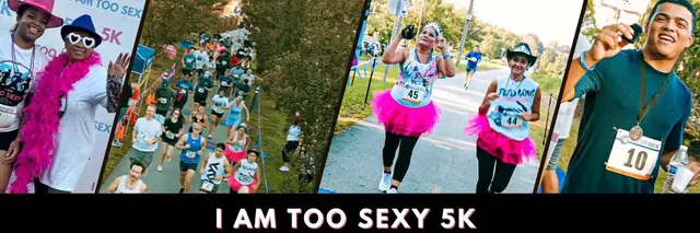 I AM Too Sexy 5K logo