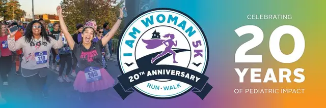 I AM Woman 5K logo