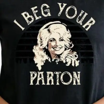 I Beg Your Parton 5k Run logo