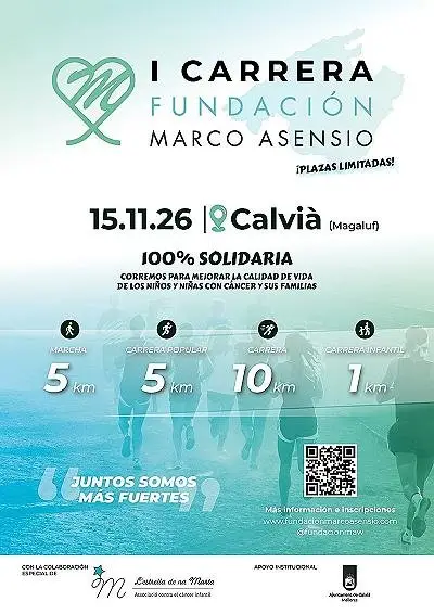 I Carrera Fundación Marco Asensio 2026 logo