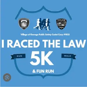 I Raced The Law 5K and Color Run logo