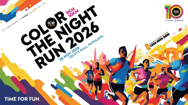 Ice-Watch Color the Night Run 2026 logo