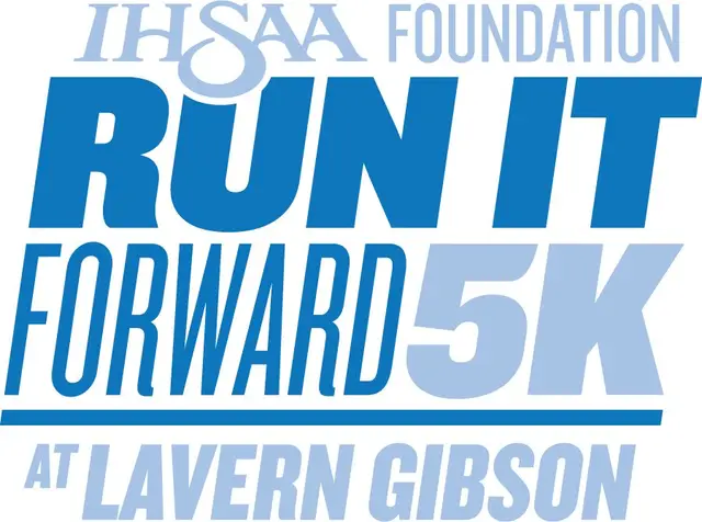 IHSAA Foundation Run It Forward 5K logo