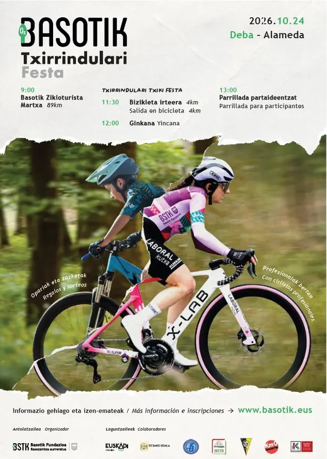 II. BASOTIK Zikloturista Martxa (89 km) logo