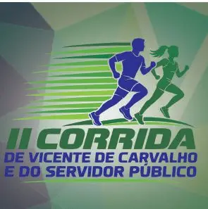 II CORRIDA DE VICENTE DE CARVALHO E DO SERVIDOR PUBLICO 3K CAMINHADA E 7K CORRIDA 2026 logo