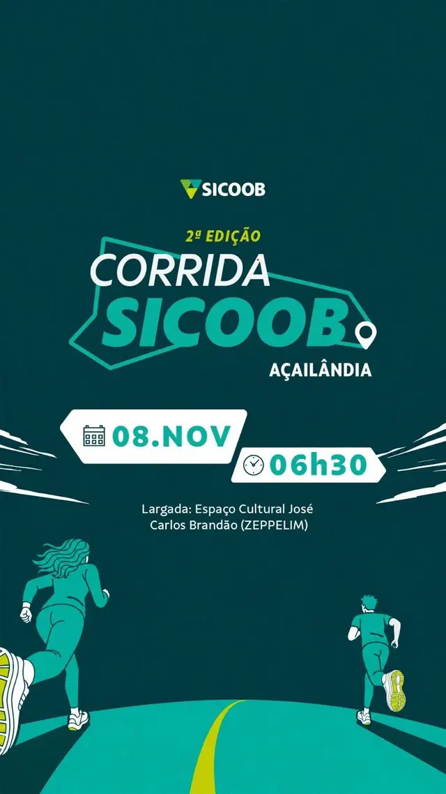 II CORRIDA SICOOB - AÇAILANDIA logo