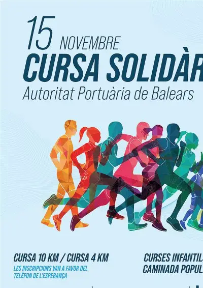 II Cursa Solidària Autoritat Portuaria de Balears 2026 logo