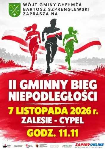 II Gminny Bieg Niepodległości logo