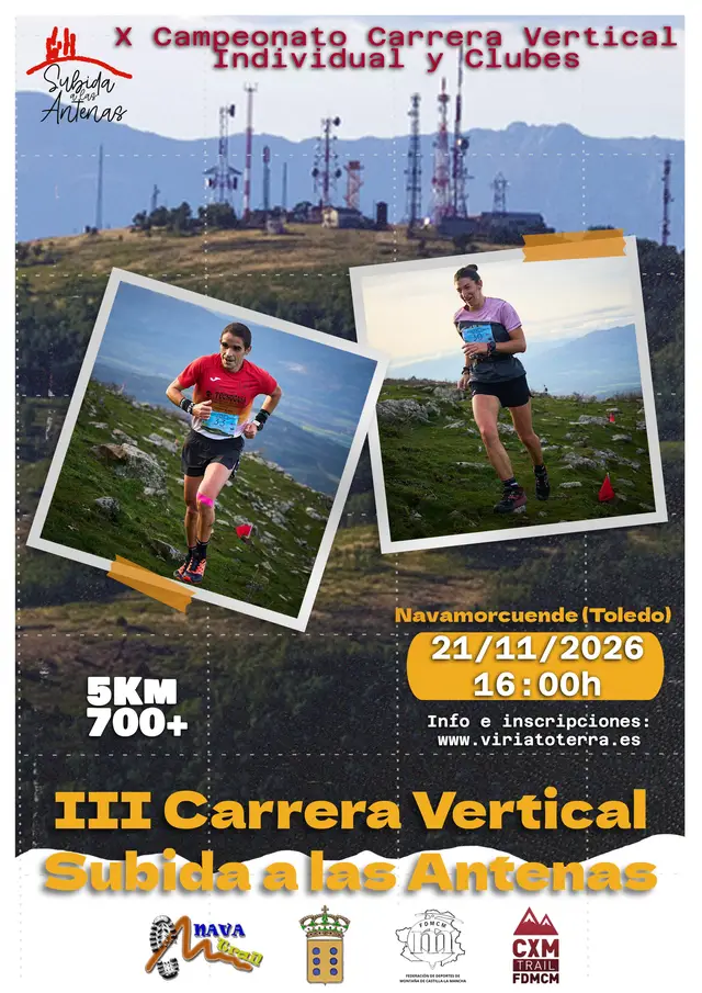 III CARRERA VERTICAL SUBIDA A LAS ANTENAS logo
