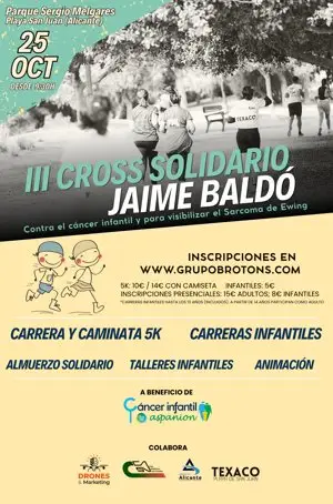 III CROSS SOLIDARIO JAIME BALDÓ - ALICANTE 2026 logo