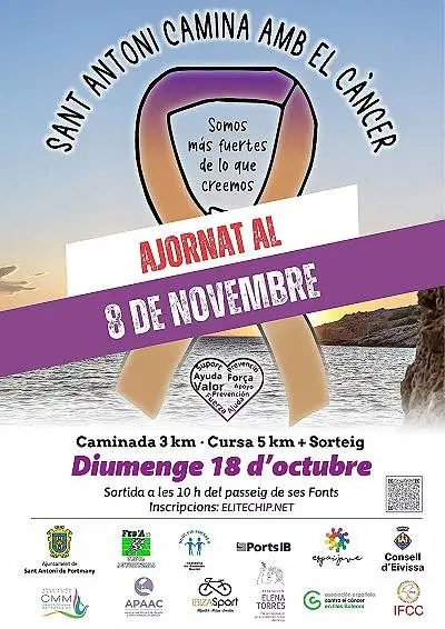 III Sant Antoni Camina amb el Cancer 2026 logo
