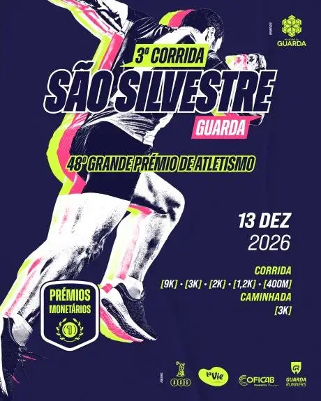 III São Silvestre da Guarda | 48.º Grande Prémio de Atletismo da Guarda logo