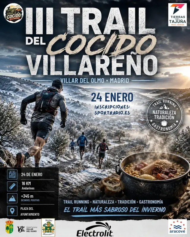 III TRAIL DEL COCIDO VILLAREÑO logo