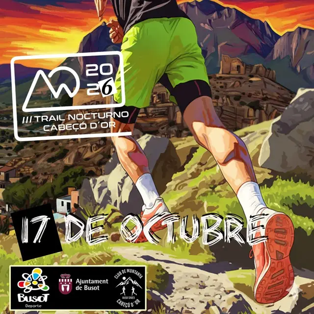 III Trail Nocturno Cabeço D'Or, Busot logo