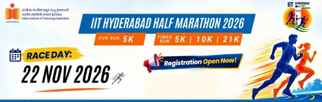 IIT Hyderabad Half Marathon 2026 - 3rd Edition logo