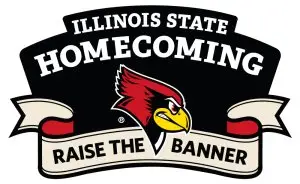 Illinois State University Homecoming Town and Gown 5K logo