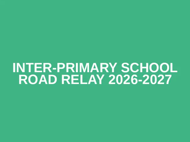 Inter-Primary School Road Relay 2026-2027 logo