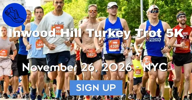 Inwood Hill Turkey Trot 5K Run/Walk 2026 logo