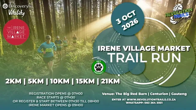 Irene Village Market Trial Run/Walk  @ The Big Red Barn - 28 November 2026 logo