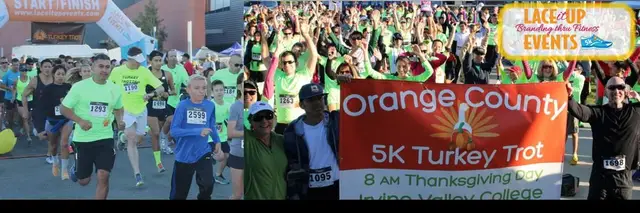 Irvine/Orange County Turkey Trot 5K & 1 Mile logo