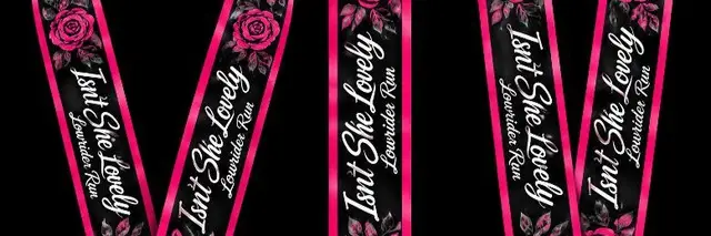 Isn't She Lovely Lowrider Run logo