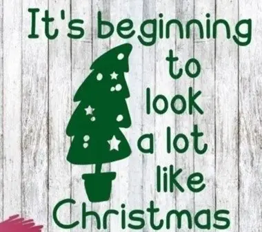 It's beginning to look like Christmas... logo
