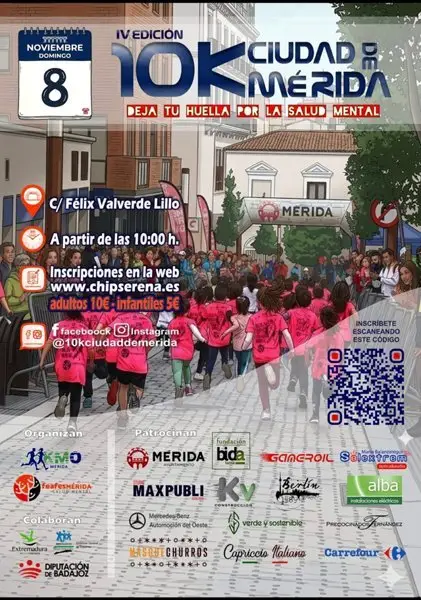 IV 10K Ciudad de Mérida logo