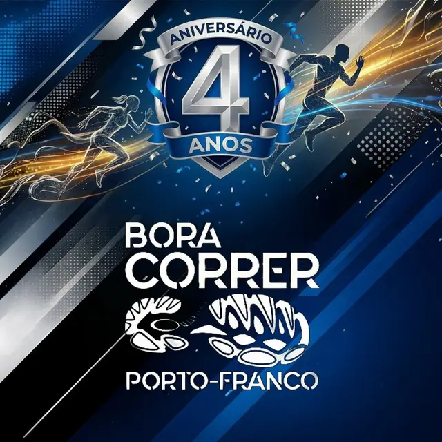 IV CORRIDA BORA CORRER - PORTO FRANCO logo