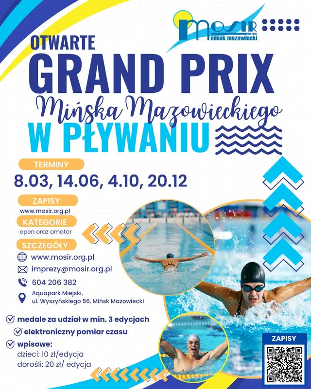 IV RUNDA - Otwarte Grand Prix w Pływaniu logo