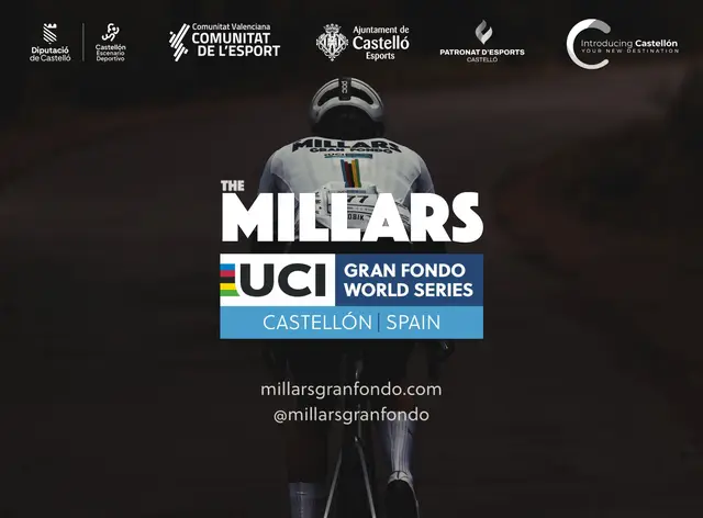 IV THE MILLARS UCI GRAN FONDO WORLD SERIES CASTELLÓN logo