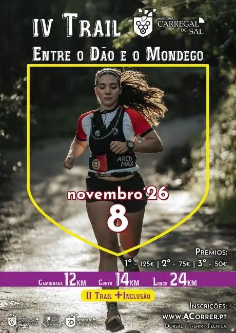 IV Trail Entre o Dão e o Mondego logo